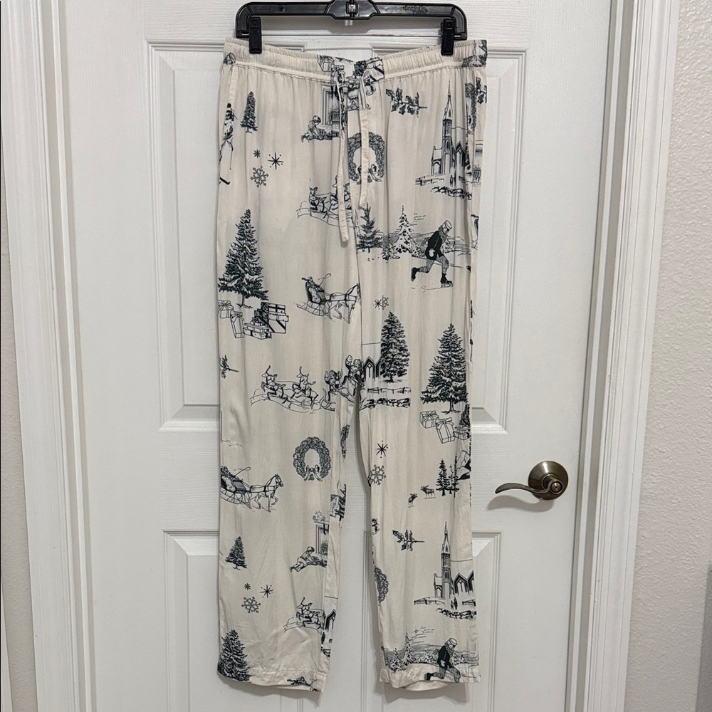 Katie Kime women’s Black and Cream Pajama Pants